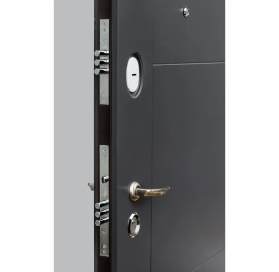 Двері вхідні Наші Двері РУБІЖ Б-321 Антрацит  860х2040 мм Київ