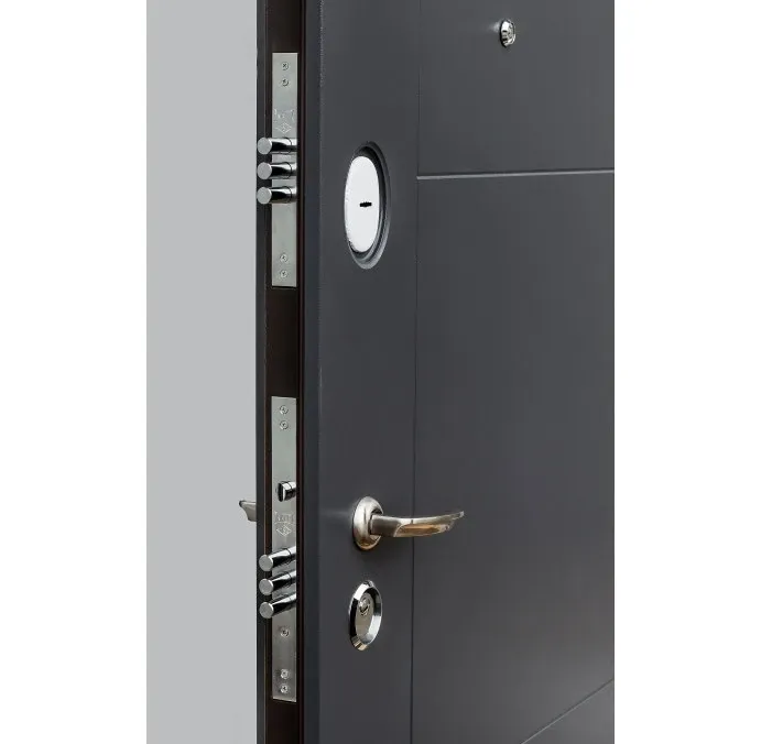 Двері вхідні Наші Двері РУБІЖ Б-321 Антрацит  860х2040 мм Київ - фото 2