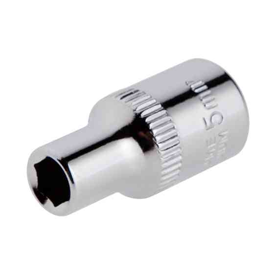 Головка шестигранна 1/4", 5×25 мм, Cr-V, STORM Львов
