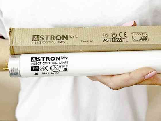 Безпечна УФ лампа Astron 18W UVA для інсектицидних ламп Дніпро