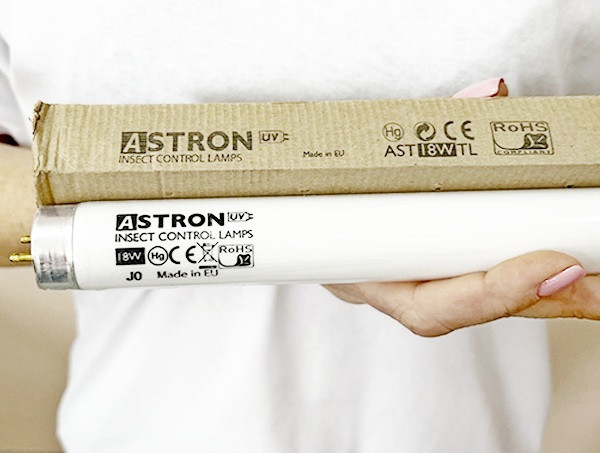 Безопасная УФ лампа Astron 18W UVA для инсектицидных ламп Днепр - изображение 4