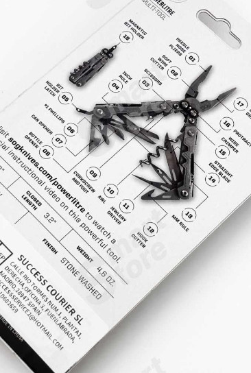 Мультитул SOG POWERLITRE тактичний кепмінговий військовий. Харків - фото 1