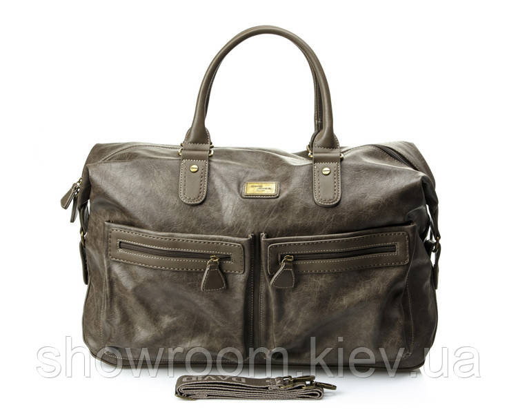 Мужская дорожная стильная сумка David Jones (355) тауп Киев - изображение 1
