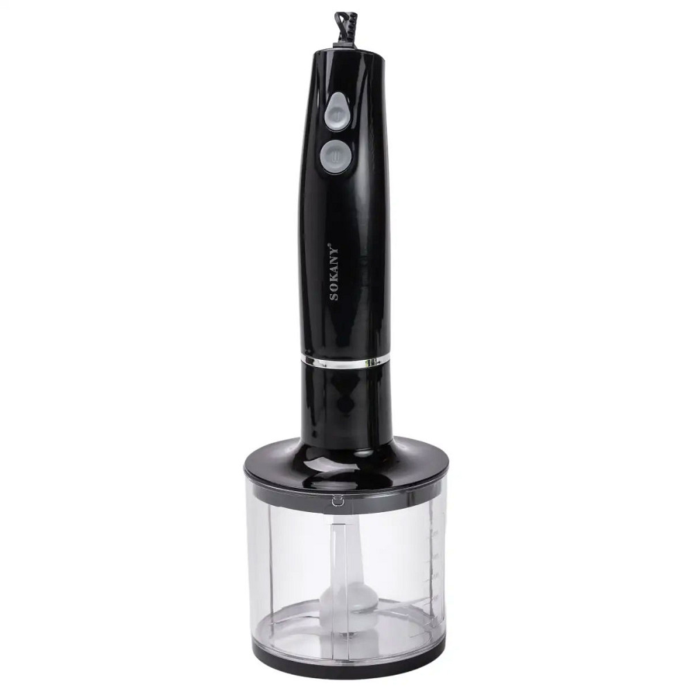 Sokany Блендер ручний занурювальний з насадками Sokany універсальний 4 в 1 смузі мейкер 800 Вт Коломия - фото 6