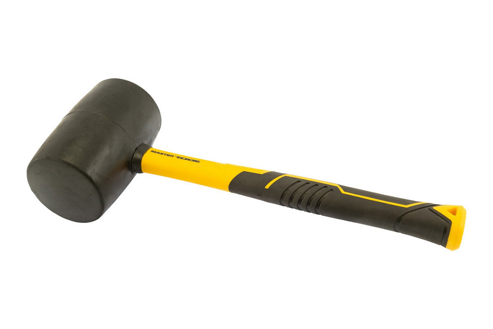 MASTERTOOL Киянка гумова MASTERTOOL 72 мм 900 г фібергласова ручка чорна 02-2304 Киев - изображение 3