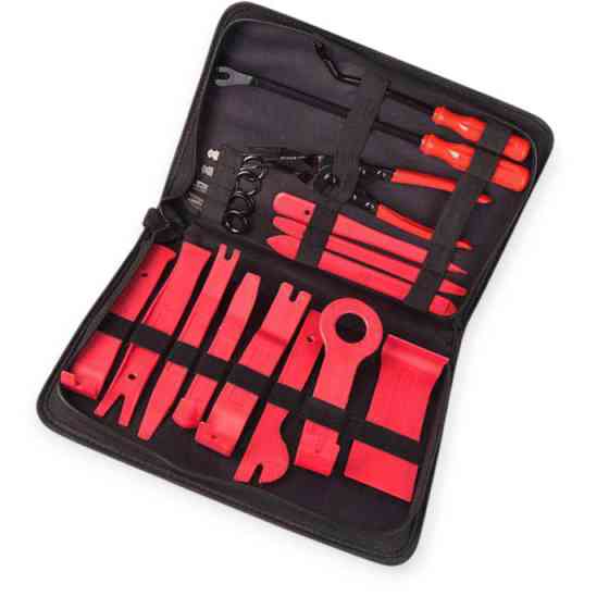 Съёмник обивки салона и магнитол 19шт (чехол) Мукачево