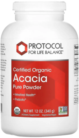 Клетчатка акации Protocol for Life Balance Acacia Pure Powder 340 г Киев