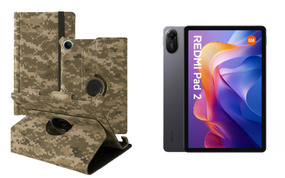 Чехол Spinner360 для планшета Xiaomi Redmi Pad 2, цвет Xaki Киев