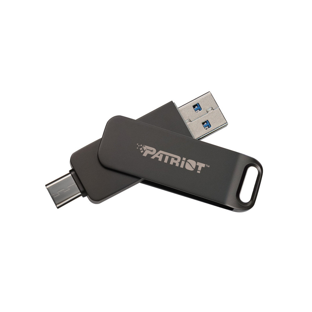 Флешка Patriot USB 3.2 Gen 1 Rage R550 128GB Type-A+C Одесса - изображение 1