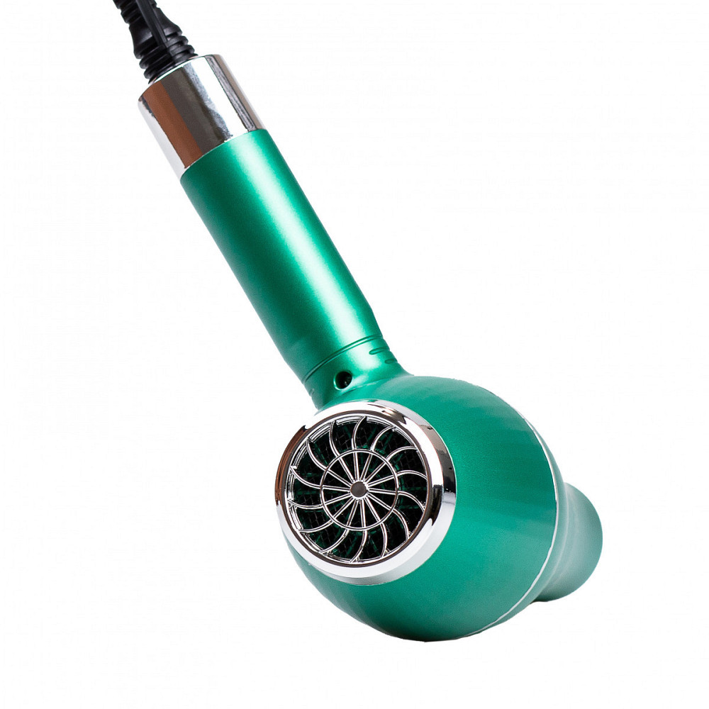 Фен для волос Sokany з двома насадками, зелений Київ - фото 4