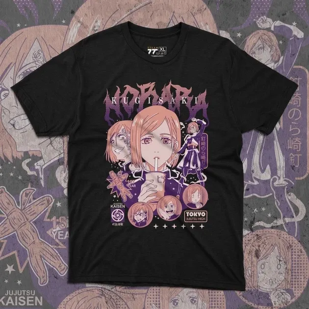 Футболка для подростка мальчика с принтом Магическая битва Нобара Кугісакі 2 Размер 160 Anime10958 Днепр - изображение 1