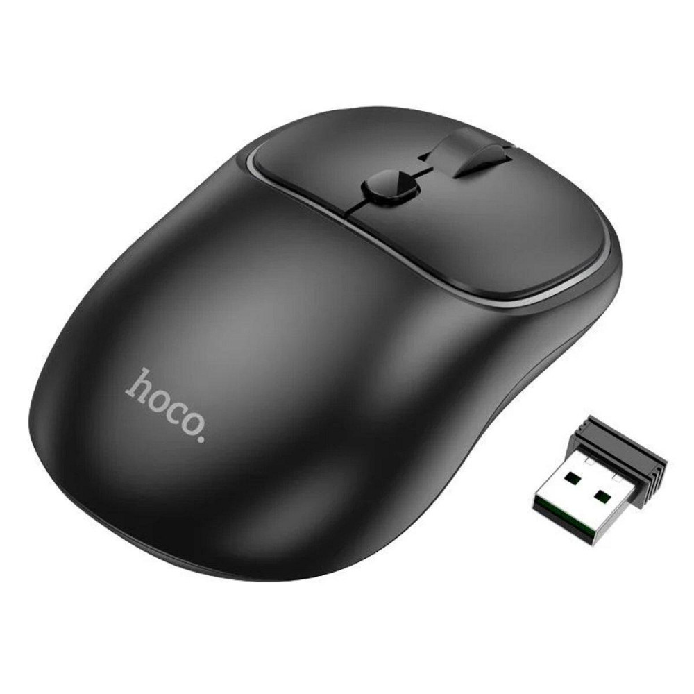 Мышь беспроводная HOCO GM25 Royal dual-mode business wireless mouse Dark Night Black 6942007608527 Одесса - изображение 1