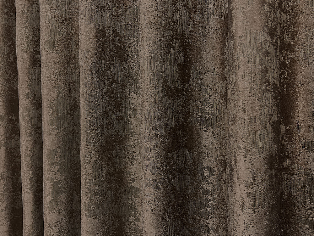 Комплект готових штор VR-Textil Жакард Sultan XO № 1557ш Коричневий 150х270 см 2 шт (33-0412) Київ - фото 16