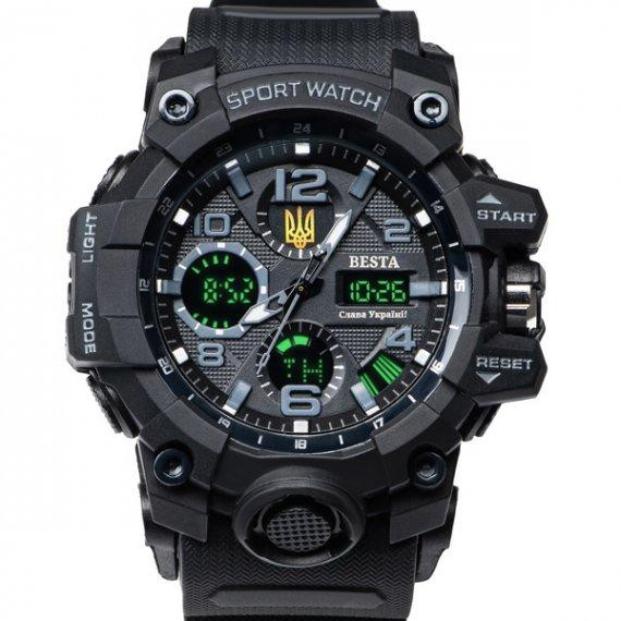 Мужские наручные часы Besta Peremoga (Черные) Винница - изображение 4