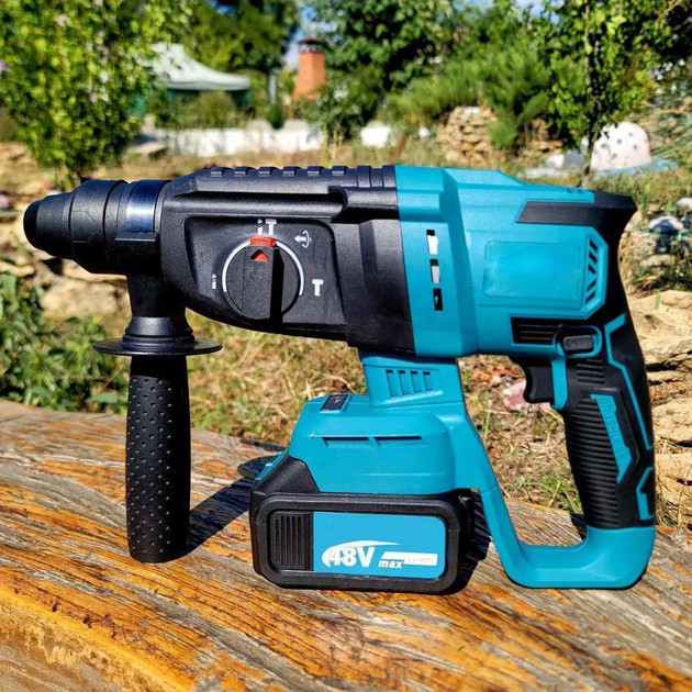 Перфоратор в комплекте с кейсом KRAFFTEC, Перфоратор строительный для работы по камню JA-79 Ивано-Франковск - изображение 8