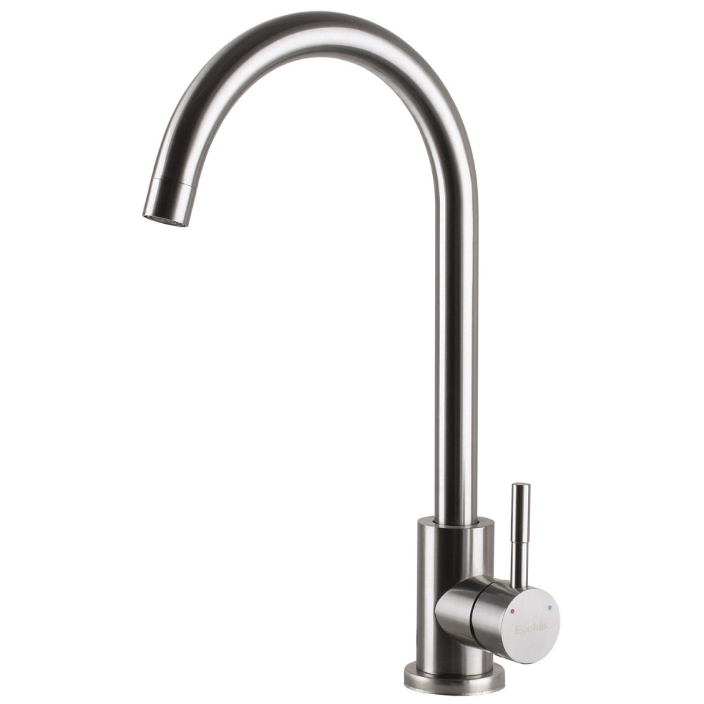 Смеситель для кухни EcoMIX ALPEN AISI-203S-WH (000024959) Киев - изображение 3