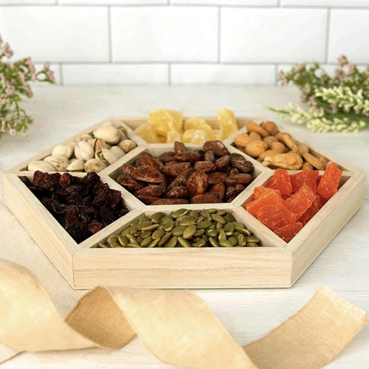 Менажница деревянная 