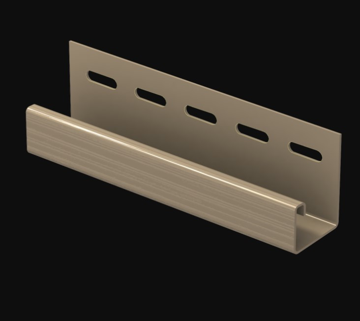 J-планка(J-Trim). Бежевый   3050мм. Днепр - изображение 2