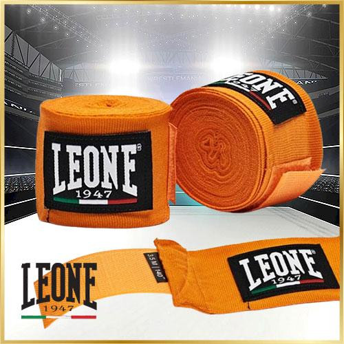 Боксерский бинт Спортивные бинты для бокса Боксерские бинты для рук Защитные боксерские бинты Leone Orange 3,5 Киев - изображение 1