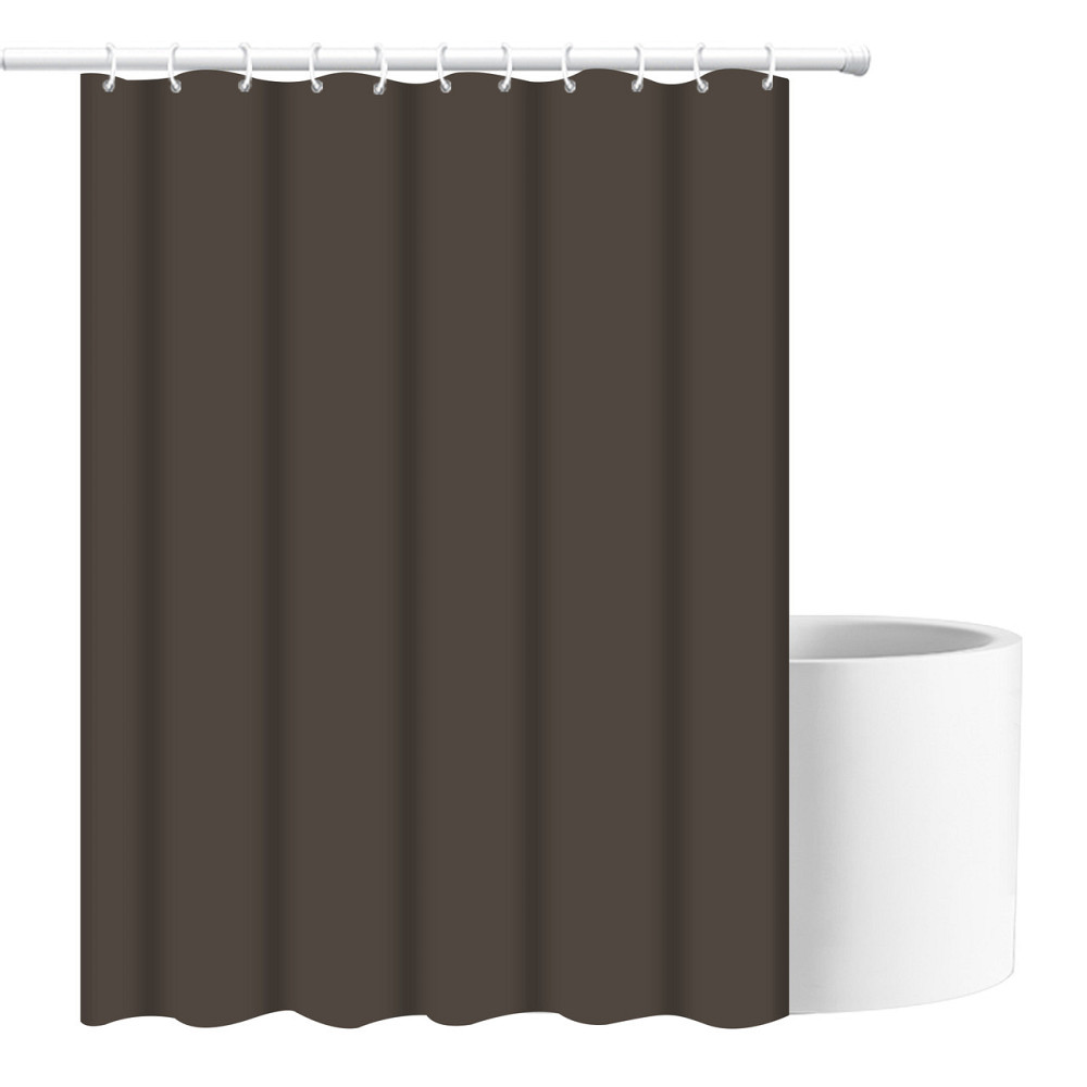 Шторка для ванни з поліестеру водонепроникна Bathlux 180x180 см з кільцями, фіранка для ванної кімнати Кам'янець-Подільський - фото 3