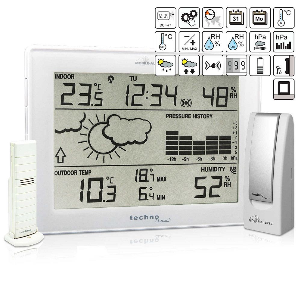 Метеостанция Technoline Mobile Alerts Set MA10006 (MA10006) Вінниця - фото 4