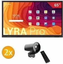 Інтерактивна дошка Newline Zestaw: 2 X Monitor 65 Lyra Pro + 2 X Kamera Modcam+ + 2 X Podstawa Mobilna (AF338106A) Київ - фото 1