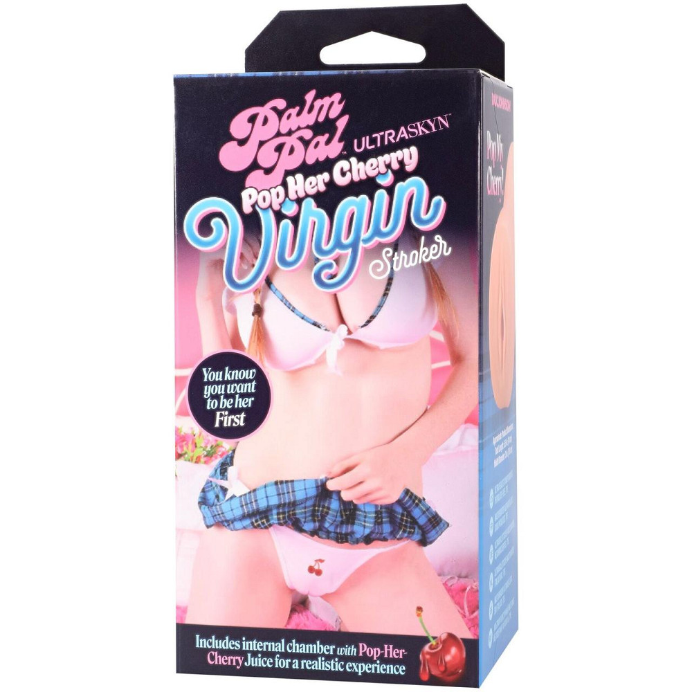 Мастурбатор Doc Johnson Palm Pal Virgin Stroker with Pop Her Cherry Juice Sex Aura Київ - фото 5
