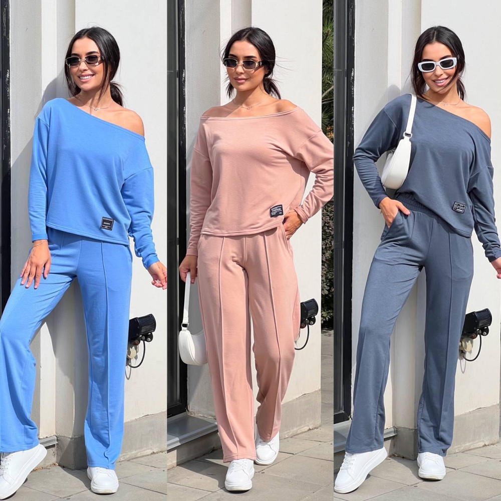 Женский прогулочный костюм двунитка. 42-48р. Киев - изображение 3