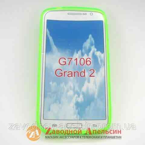 Samsung G7102 Grand 2 чохол накладка салатовий Одеса