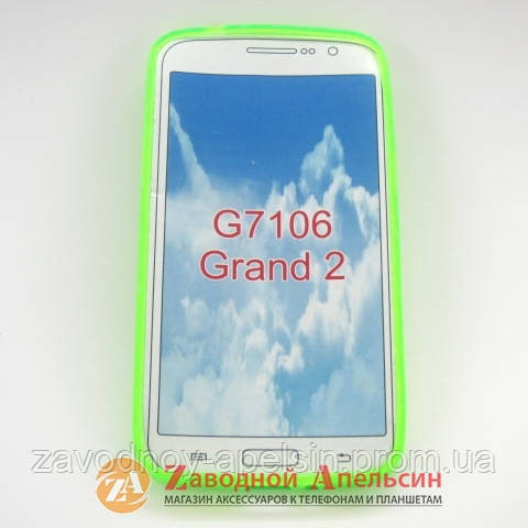Samsung G7102 Grand 2 чохол накладка салатовий Одеса - фото 1