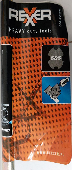 Міксер-насадка "REXXER" для суміші з кріпленням SDS-plus 120х600мм оцинкований Київ - фото 5