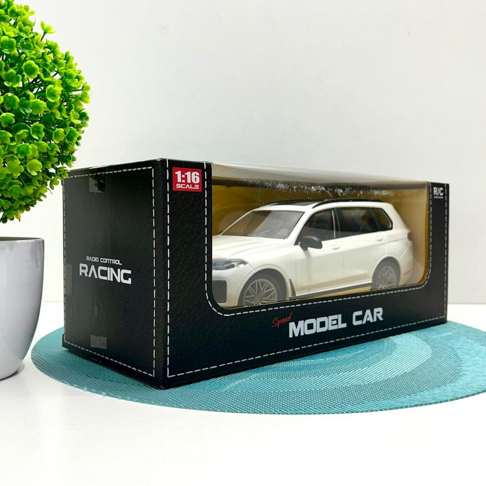 Машинка BMW X7 джип на радіокеруванні із пультом на акумуляторі Біла (KL T9007A) Чернігів - фото 8