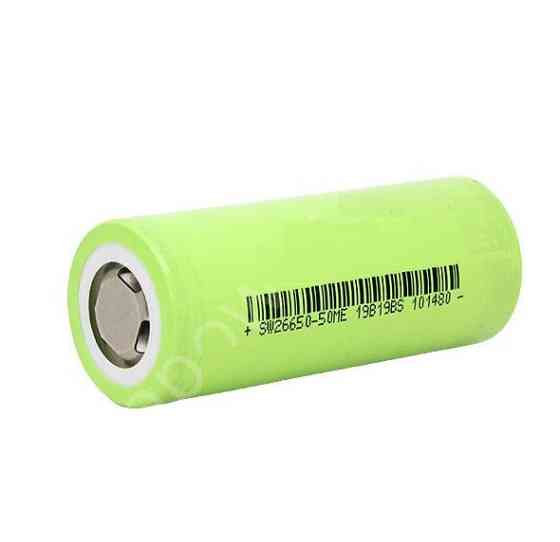 Аккумулятор Sinowatt SW26650-50ME 5000 mAh 15А (Зеленый) Винница