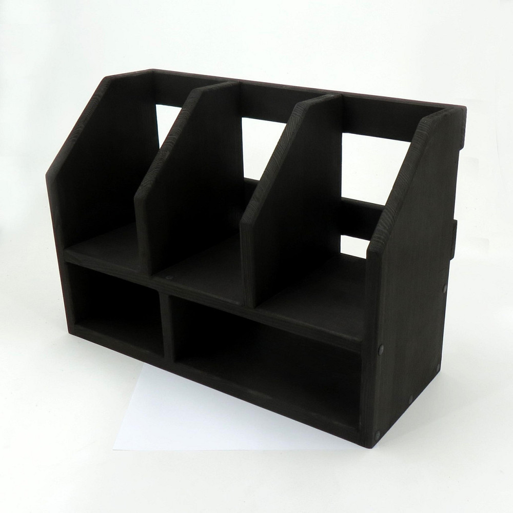 Книжкова полиця настільна "Єсенін 35" венге Миколаїв - фото 7