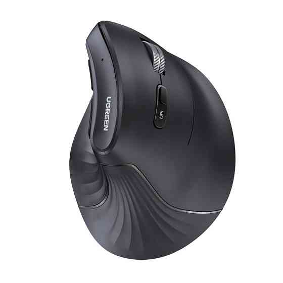 Маніпулятор миша бездротова UGREEN MU008 Multi-mode Vertical Mouse Black Одеса