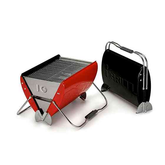 Портативний вугільний гриль I-GRILL O-GRILL червоний Код: 009055 Рівне