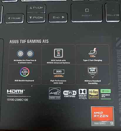 Ноутбук игровой Asus TUF Gaming A15 Киев