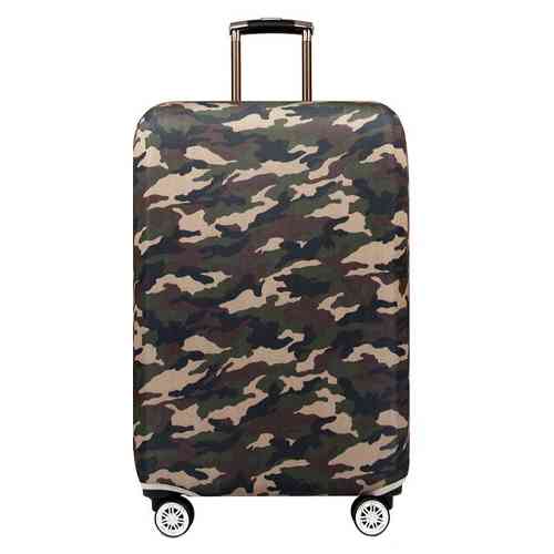 Чехол для дорожного чемодана на чемодан защитный 25-28&quot; L, Камуфляж Винница