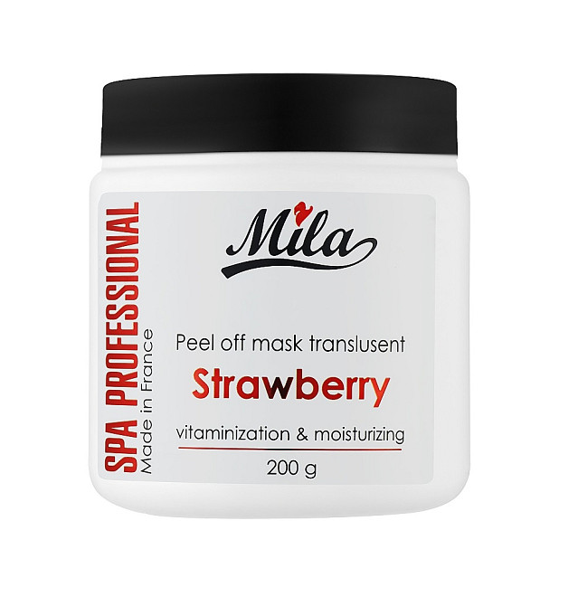 Альгинатная маска Клубника Mask peel-off translucent strawberry Mila Perfect 200 г Киев - изображение 1