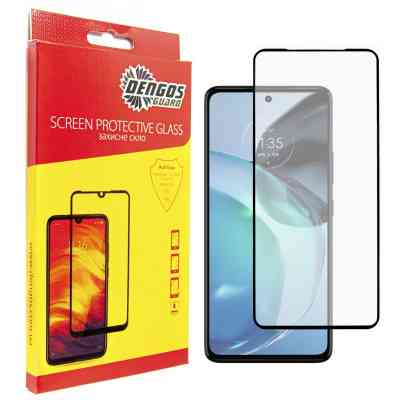 Скло захисне Dengos Full Glue Motorola G72 (black) (TGFG-289) Вінниця