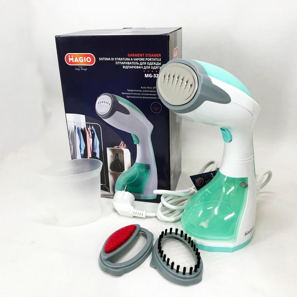 Ручний портативний електричний відпарювач MAGIO, Пароочисники для штор, Праска парова для різного одягу GK-94 Львів - фото 3