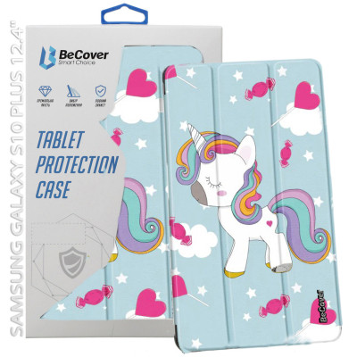 Чехол для планшета BeCover Smart Case Samsung Galaxy Tab S10 Plus (SM-X820/SM-X826) 12.4" Unicorn (712251) Винница - изображение 6