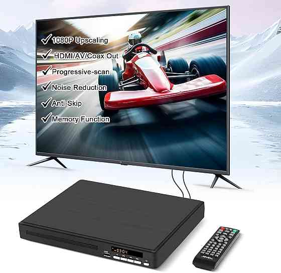 DVD-програвач JOVELL  DVD-198 для телевізора із виходом HDMI та AV Дніпро