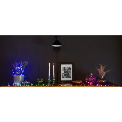 Гірлянда Twinkly Smart LED Strings RGBW 250, BT+WiFi, Gen II, IP44, кабель пр (TWS250SPP-TEU) Вінниця - фото 4