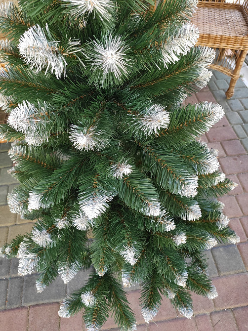 Елка искусственная новогодняя «Снежная Королева» с белыми кончиками 1-3 м 1.5 Киев - изображение 5