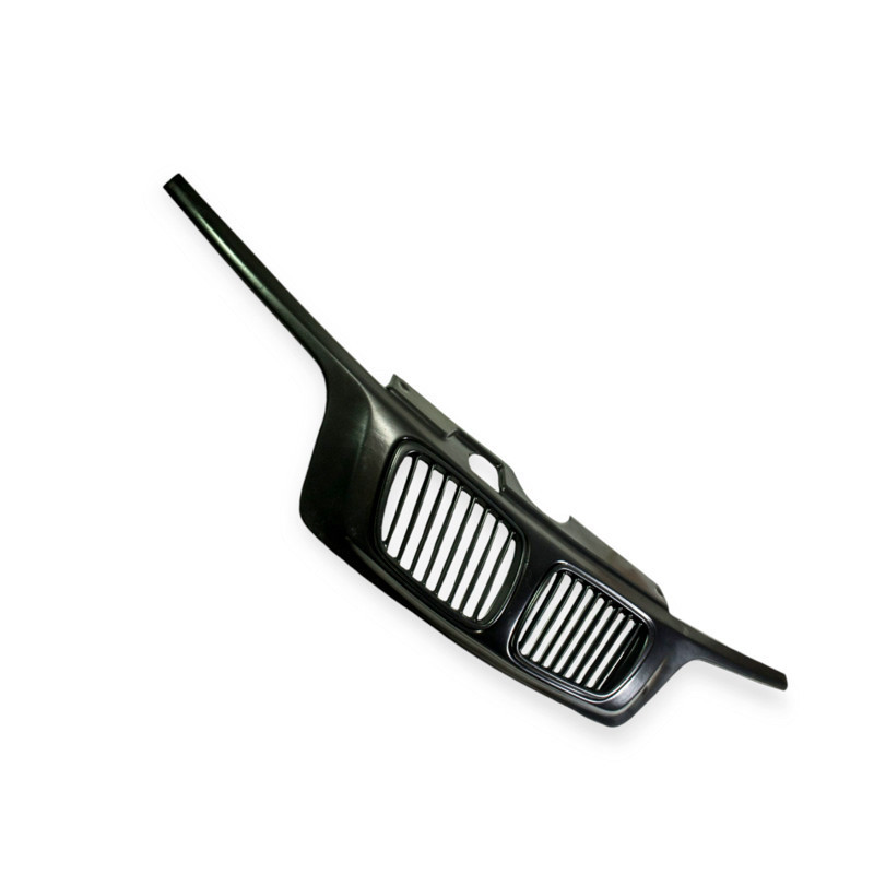 Решітка радіатора 2110-2112 чорна з вусами (модель - автомобіль BMW) тюнінг гладка Мукачево - фото 1