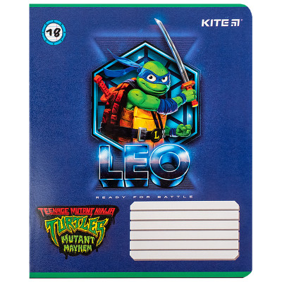 Тетрадь Kite Ninja Turtles, 18 листов, линия (NT24-237) Винница - изображение 12