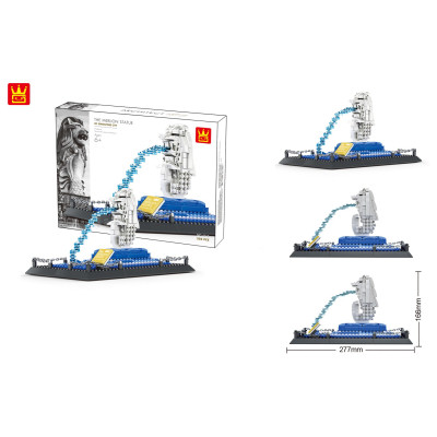 Конструктор Wange Статуя Мерлион, Сингапур (WNG-Merlion) Винница - изображение 5