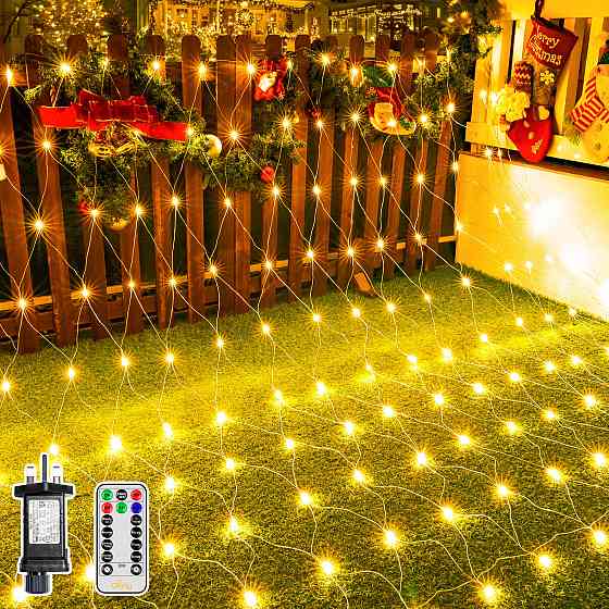 Гірлянда сітка 200 Led 3x2m тепле світло 220w 17404 Луцк
