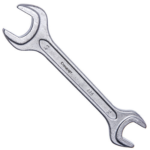 Двосторонній гайковий ключ ріжковий 22х24мм СТАНДАРТ KR2224 Чернігів - фото 1